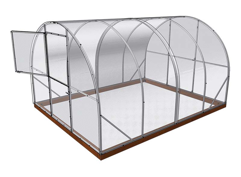 Кремлевские теплицы из поликарбоната в Москве